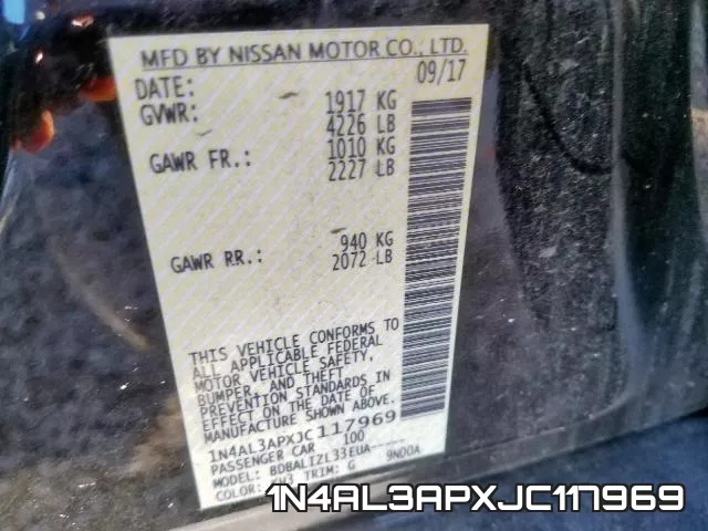 1N4AL3APXJC117969 фото 2