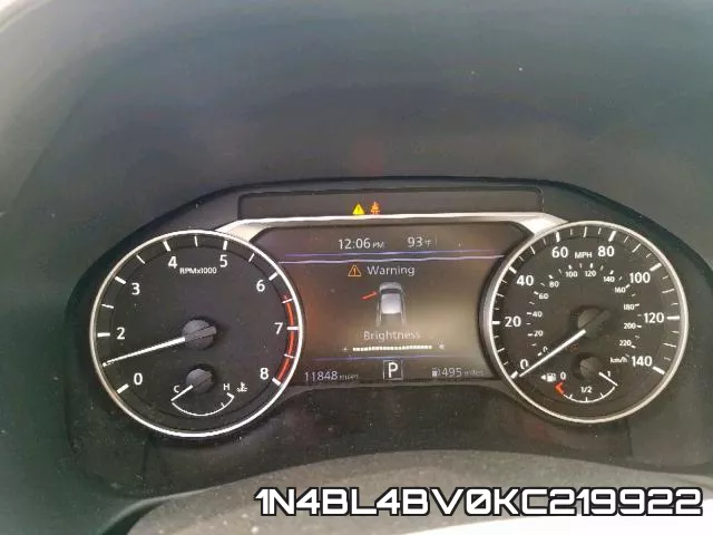 1N4BL4BV0KC219922 фото 7