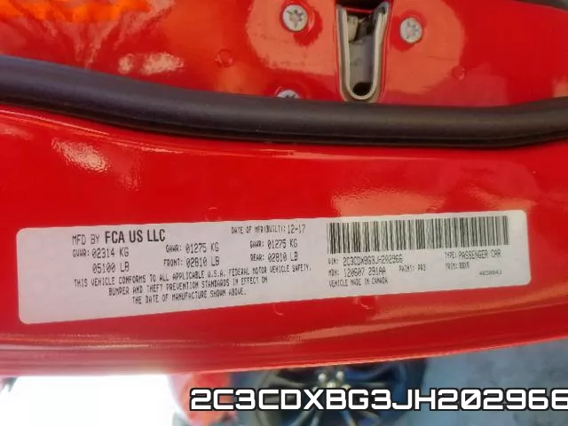 2C3CDXBG3JH202966 фото 2
