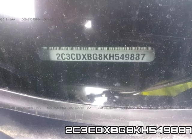 2C3CDXBG8KH549887 фото 10