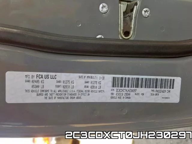 2C3CDXCT0JH230297 фото 2