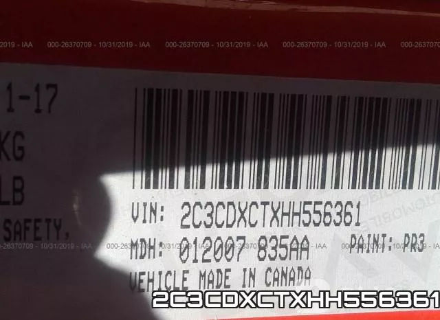 2C3CDXCTXHH556361 фото 9