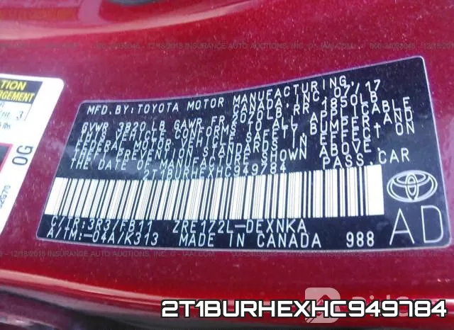 2T1BURHEXHC949784 фото 10