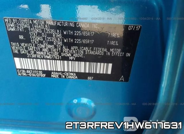 2T3RFREV1HW677631 фото 10