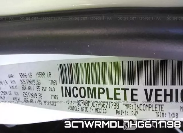 3C7WRMDL7HG671798 фото 10