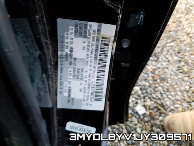 3MYDLBYV1JY309571 фото 2