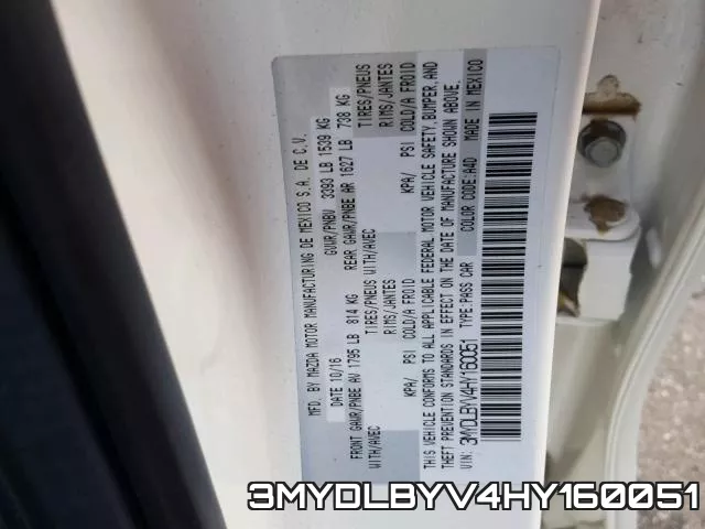 3MYDLBYV4HY160051 фото 2