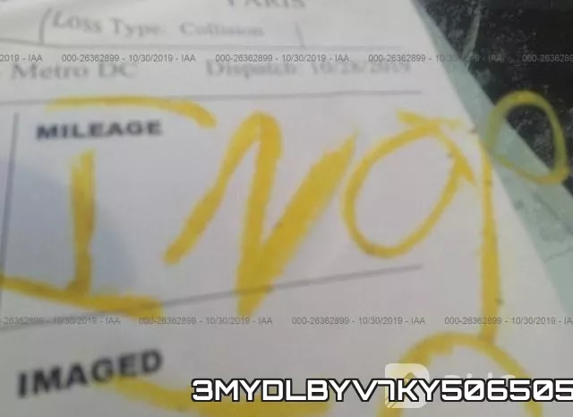 3MYDLBYV7KY506505 фото 7