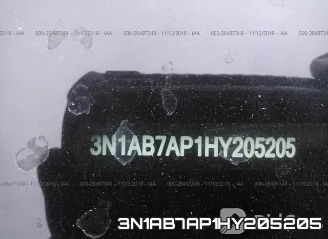 3N1AB7AP1HY205205 фото 9