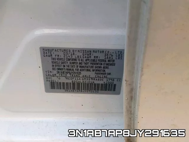 3N1AB7AP8JY291635 фото 2