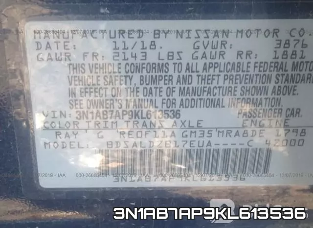 3N1AB7AP9KL613536 фото 10