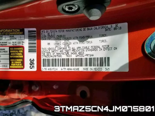 3TMAZ5CN4JM075801 фото 2