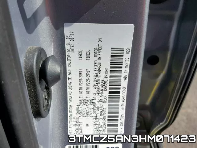 3TMCZ5AN3HM071423 фото 2