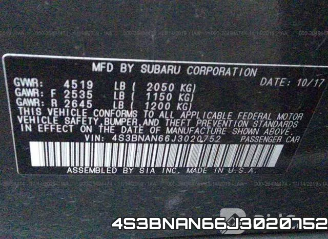 4S3BNAN66J3020752 фото 10