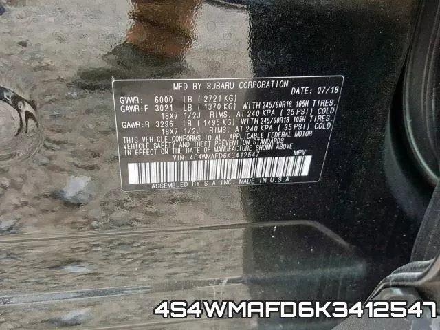 4S4WMAFD6K3412547 фото 2
