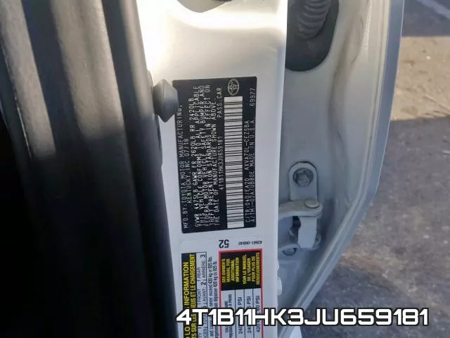 4T1B11HK3JU659181 фото 2