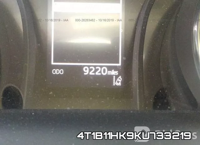 4T1B11HK9KU733219 фото 6