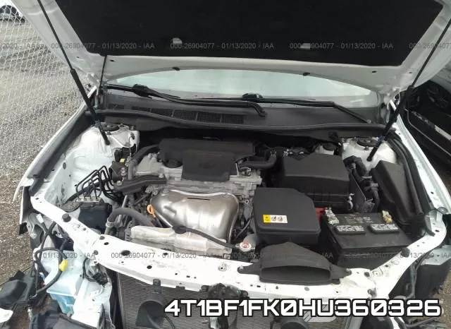 4T1BF1FK0HU360326 фото 2
