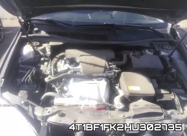 4T1BF1FK2HU302735 фото 2