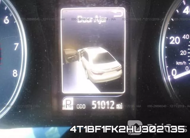 4T1BF1FK2HU302735 фото 8