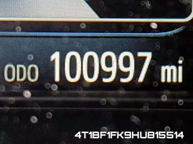 4T1BF1FK9HU815514 фото 6