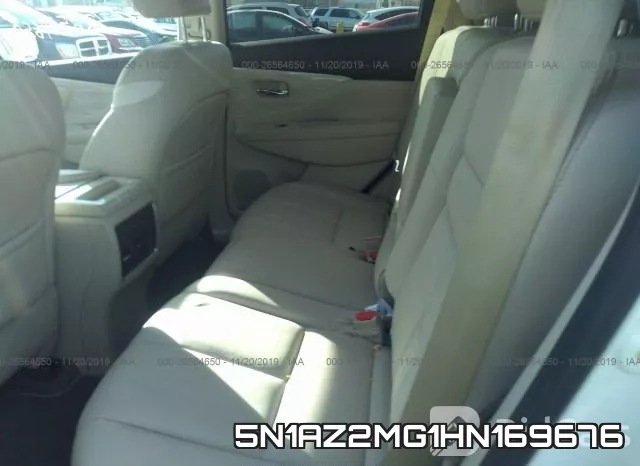 5N1AZ2MG1HN169676 фото 8
