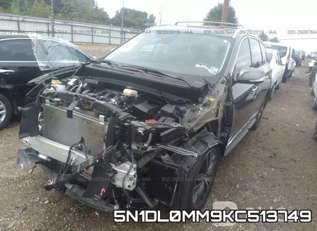 5N1DL0MM9KC513749 фото 3