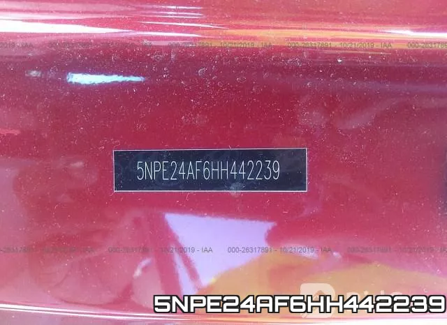 5NPE24AF6HH442239 фото 10
