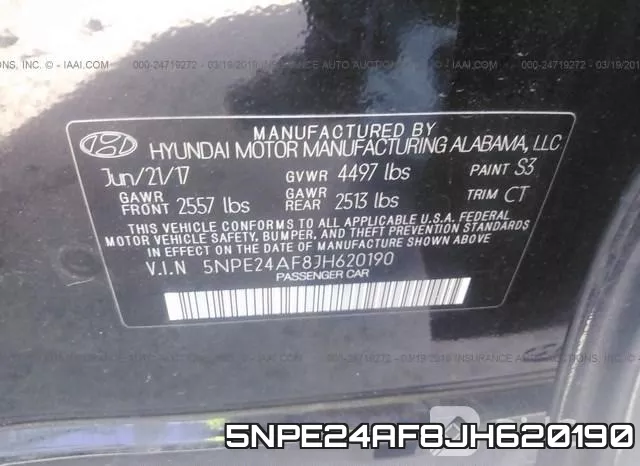 5NPE24AF8JH620190 фото 10