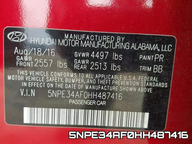 5NPE34AF0HH487416 фото 2