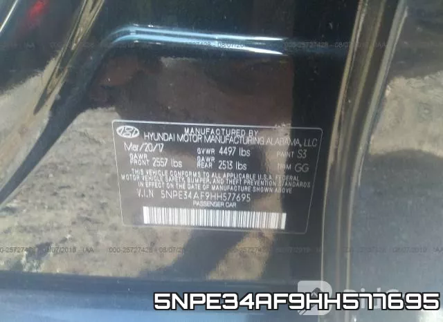 5NPE34AF9HH577695 фото 10