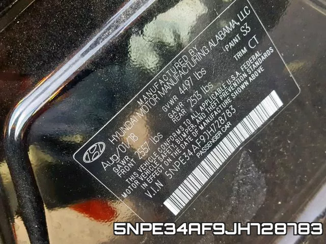 5NPE34AF9JH728783 фото 2
