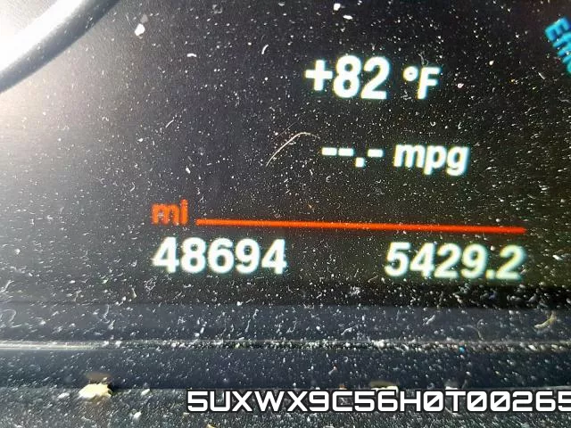 5UXWX9C56H0T00265 фото 9