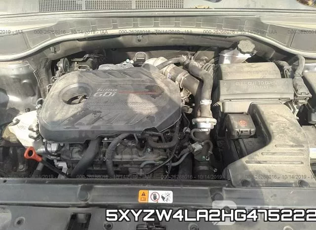 5XYZW4LA2HG475222 фото 2