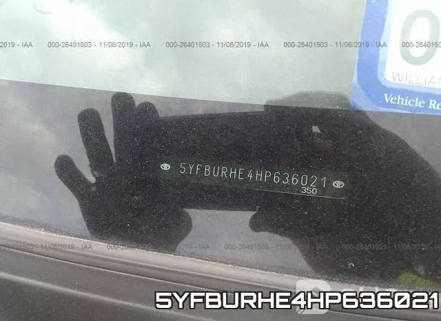 5YFBURHE4HP636021 фото 10