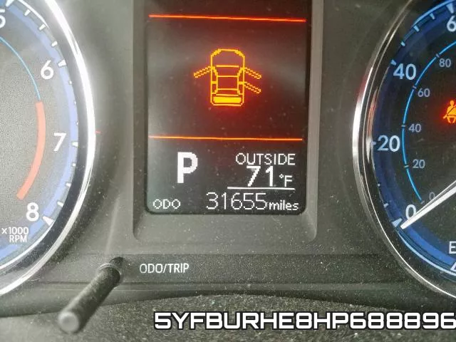 5YFBURHE8HP688896 фото 9