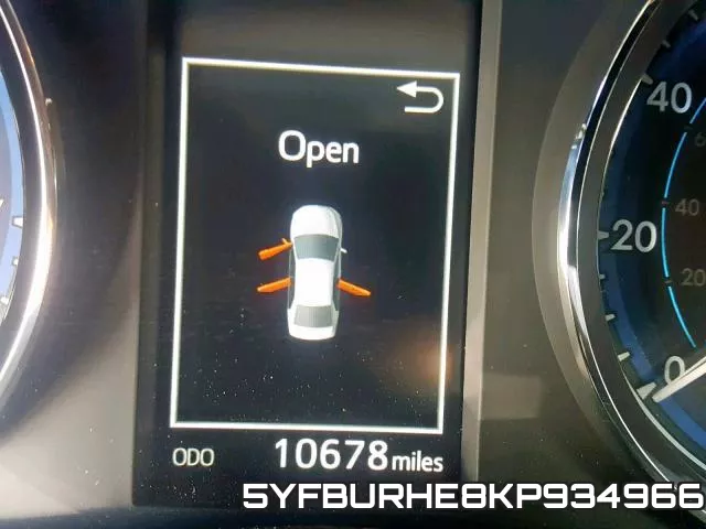 5YFBURHE8KP934966 фото 9