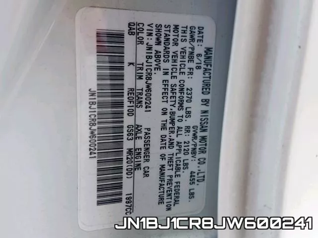 JN1BJ1CR8JW600241 фото 2