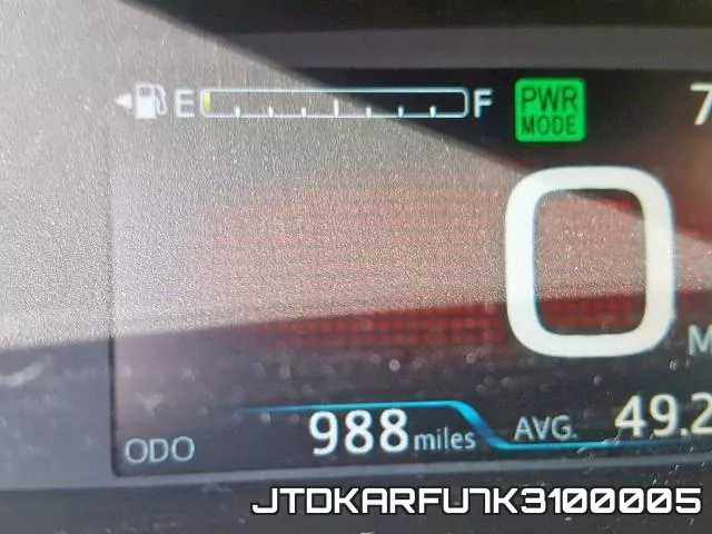 JTDKARFU7K3100005 фото 8