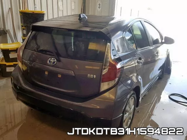 JTDKDTB31H1594822 фото 5