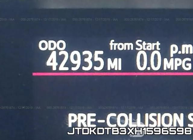 JTDKDTB3XH1596598 фото 7