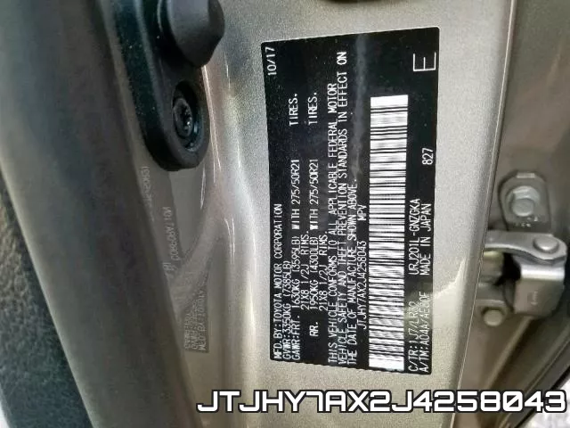 JTJHY7AX2J4258043 фото 2