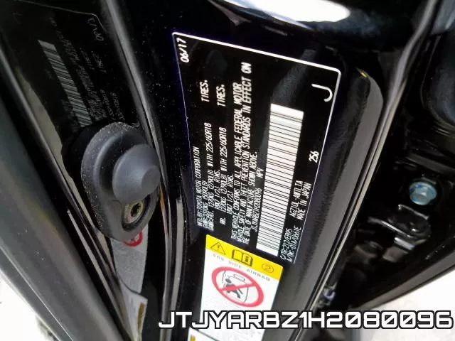 JTJYARBZ1H2080096 фото 2