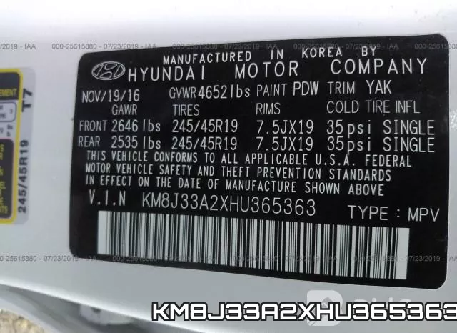 KM8J33A2XHU365363 фото 10