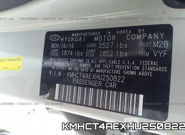 KMHCT4AEXHU250822 фото 9