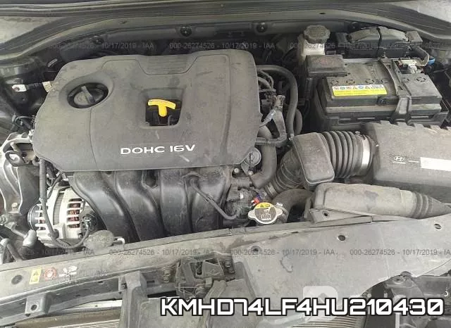 KMHD74LF4HU210430 фото 2