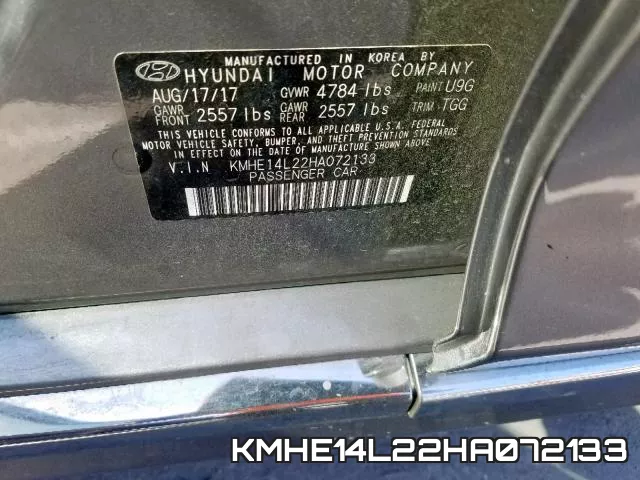 KMHE14L22HA072133 фото 2