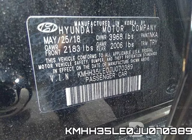 KMHH35LE0JU070389 фото 10
