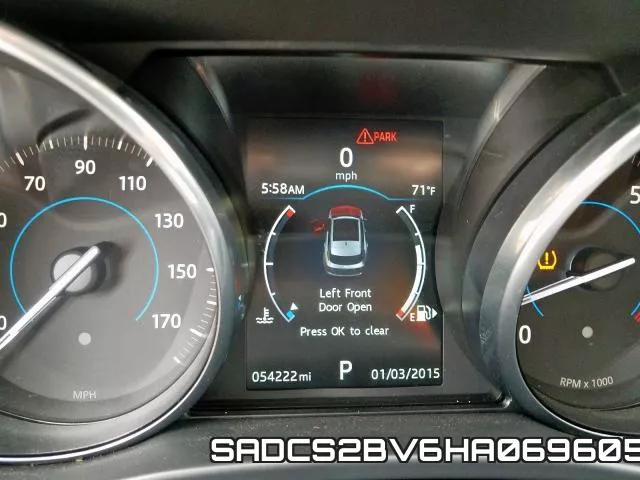 SADCS2BV6HA069605 фото 9