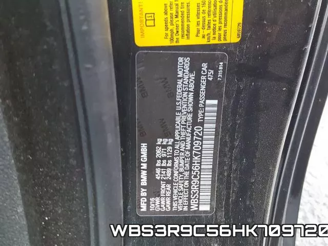 WBS3R9C56HK709720 фото 2